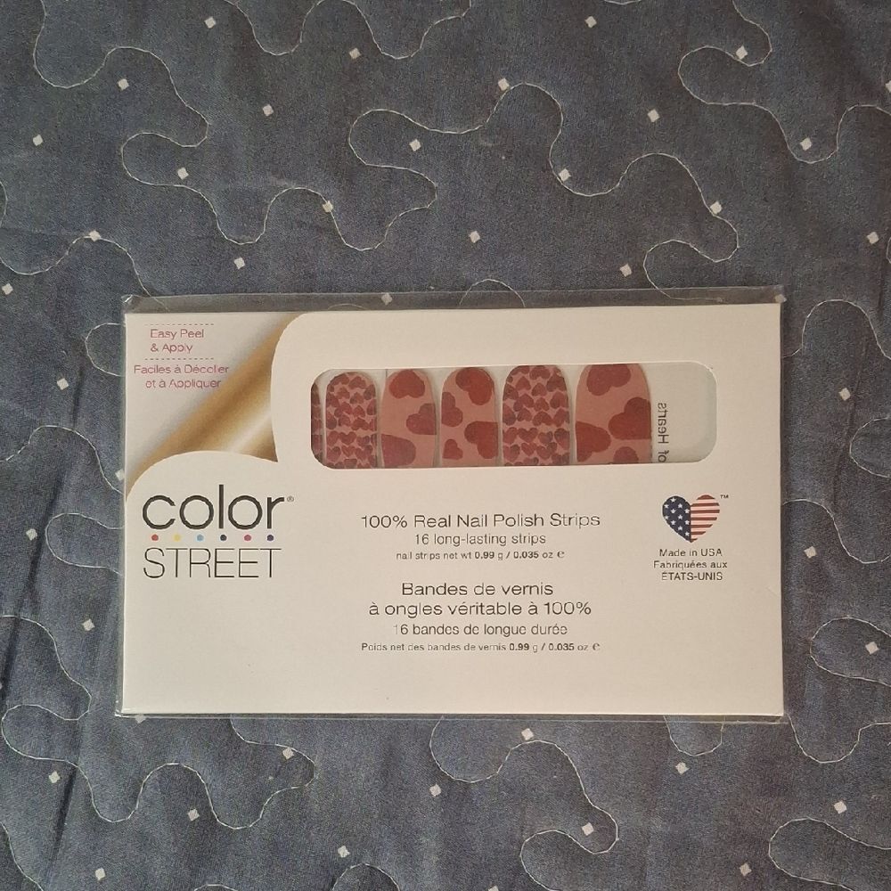 Color Street Thief of Hearts Nail Strips